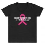 Breast Cancer Women's V-Neck Shirt
