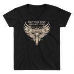 "Fear Not Living" Women's V-Neck Shirt