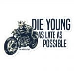 "Die Young" Decal